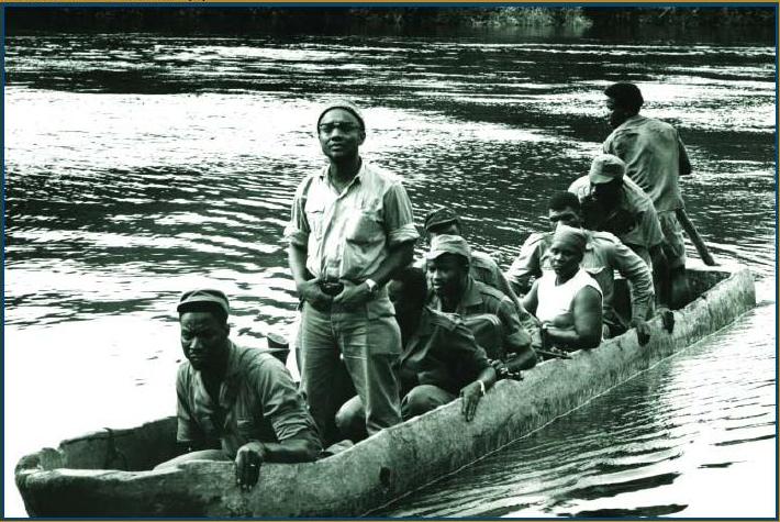 Guin-Bissau 1971. Amilcar Cabral e guerrilheiros do PAIGC Foto de Bruna Polimeni