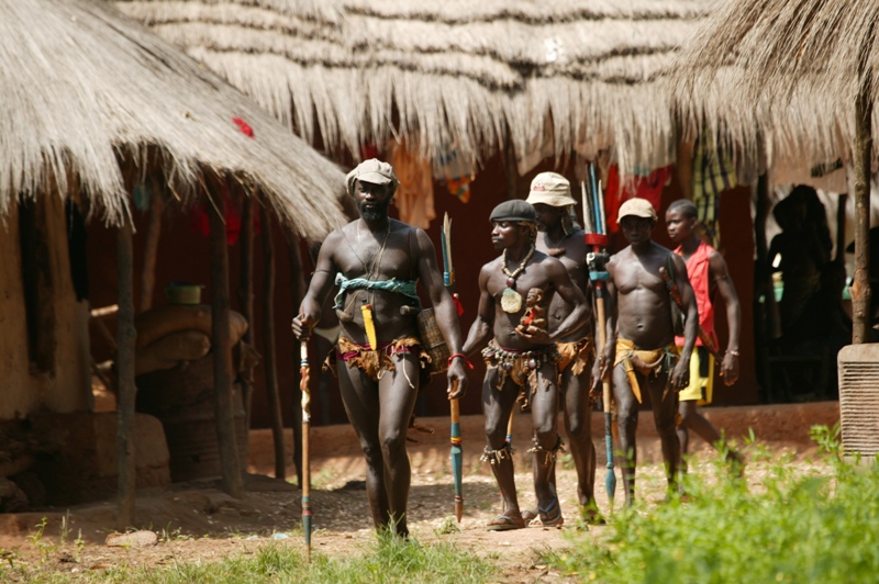 Ilha de Canhabaque Bijags Guin-Bissau Foto de JF. Hellio e N. Van Ingen